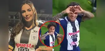 Ana Paula Consorte presume el gol que le dedicó Paolo Guerrero en partido de Alianza Lima: "Él sabe que me gusta así"