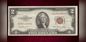 Numismática USA: este es el billete de 2 dólares con sello rojo que podría valer hasta US$4.500 en Estados Unidos Numismática USA: este es el billete de 2 dólares con sello rojo que podría valer hasta US$4.500 en Estados Unidos