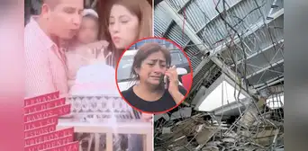 Familiares de policía, su esposa y bebé exigen justicia tras la muerte en Real Plaza de Trujillo: “Fueron a jugar con la niña” Familiares de policía, su esposa y bebé exigen justicia tras la muerte en Real Plaza de Trujillo: “Fueron a jugar con la niña”