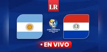 Argentina pierde 2-1 ante Paraguay y sigue sin convencer en la Copa América de Fútbol Playa 2025