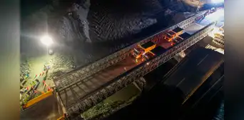 Chancay: MTC anunció que se restableció el tránsito de puente modular luego de colapsarse Chancay: MTC anunció que se restableció el tránsito de puente modular luego de colapsarse