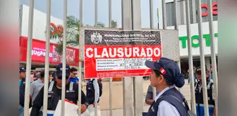 Real Plaza Puruchuco en Ate fue clausurado por incumplir medidas de seguridad Real Plaza Puruchuco en Ate fue clausurado por incumplir medidas de seguridad