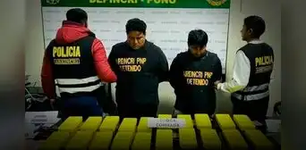 Policía en retiro cae con 20 paquetes de cocaína en Puno: tenía antecedentes por abuso sexual a menor