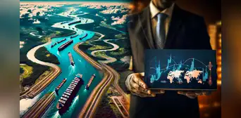 Este es el país de Sudamérica que será el top 5 de superpotencias mundiales en 2050 tras construir el 'nuevo' canal de Panamá Este es el país de Sudamérica que será el top 5 de superpotencias mundiales en 2050 tras construir el 'nuevo' canal de Panamá