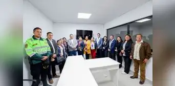 Corte de Sullana inaugura Cámara Gesell en Ayabaca