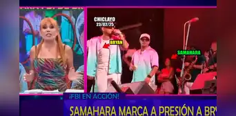 Magaly Medina llamó ‘soldado’ a Samahara Lobatón por vigilar a Bryan Torres: “Hace un papelón”