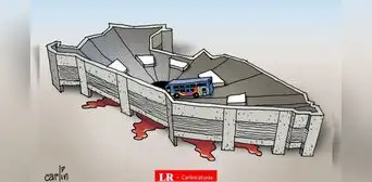 El Perú se cae a pedazos: la Carlicantura de hoy refleja la tragedia en el Real Plaza Trujillo El Perú se cae a pedazos: la Carlicantura de hoy refleja la tragedia en el Real Plaza Trujillo