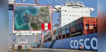 Inició "Chancay Express": así es el servicio que reunirá exportaciones de Latinoamérica en el Megapuerto de Chancay con rumbo a Shanghái Inició "Chancay Express": así es el servicio que reunirá exportaciones de Latinoamérica en el Megapuerto de Chancay con rumbo a Shanghái