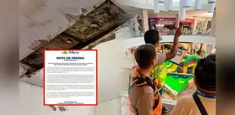 Clausuran temporalmente el Mallplaza Bellavista por fisuras y desprendimientos en techos: revelan video de estructura en mal estado Clausuran temporalmente el Mallplaza Bellavista por fisuras y desprendimientos en techos: revelan video de estructura en mal estado