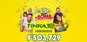 Resultados de La Tinka de este miércoles 26 de febrero: números ganadores, premios y el Pozo Millonario Resultados de La Tinka de este miércoles 26 de febrero: números ganadores, premios y el Pozo Millonario