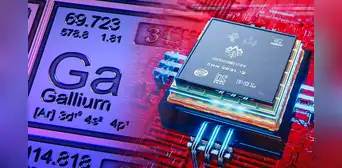 China busca superar a Estados Unidos como líder de fabricación de chips para armamento avanzado gracias al galio China busca superar a Estados Unidos como líder de fabricación de chips para armamento avanzado gracias al galio