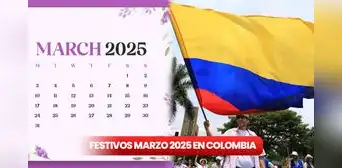 Festivos de marzo 2025 en Colombia: ¿cuántas fechas libres tendrán los trabajadores públicos y privados?