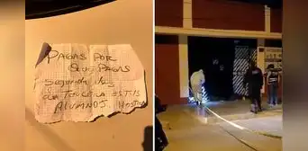 "La tercera son tus alumnos": delincuentes dejan amenaza tras detonar una granada de guerra en colegio de Comas
