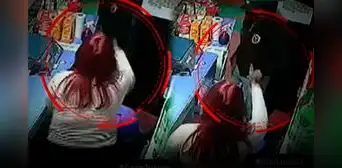 Con cuchillo en mano: mujer se enfrenta a ladrón que intentó robar por segunda vez su negocio en Huancayo Con cuchillo en mano: mujer se enfrenta a ladrón que intentó robar por segunda vez su negocio en Huancayo