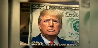 Congresista republicano propone crear el "billete más valioso" de 250 dólares con la cara de Donald Trump
