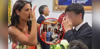 María Pía Copello y sus hijos rompen en llanto en el matrimonio de su trabajadora del hogar: "En casa todos te adoramos" María Pía Copello y sus hijos rompen en llanto en el matrimonio de su trabajadora del hogar: "En casa todos te adoramos"