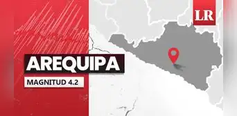 Temblor de magnitud 4.2 se sintió en Arequipa, según IGP Temblor de magnitud 4.2 se sintió en Arequipa, según IGP