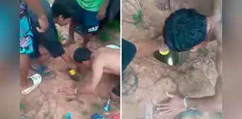 Niño cae a pozo de gran profundidad en Loreto y envían 2 helicópteros de la embajada de EE. UU. para su rescate Niño cae a pozo de gran profundidad en Loreto y envían 2 helicópteros de la embajada de EE. UU. para su rescate