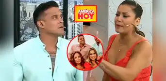 Karla Tarazona explota contra Christian Domínguez tras revelar que 'América hoy' lo quiere de vuelta: "Te botaron" Karla Tarazona explota contra Christian Domínguez tras revelar que 'América hoy' lo quiere de vuelta: "Te botaron"