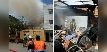 Fuerte incendio consume una vivienda en Cercado de Lima y moviliza a 11 unidades del Cuerpo General de Bomberos Fuerte incendio consume una vivienda en Cercado de Lima y moviliza a 11 unidades del Cuerpo General de Bomberos