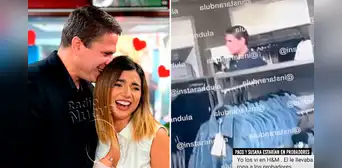 Paco Bazán es ampayado cargando ropa para Susana Alvarado en un centro comercial de Lima, afirma usuaria: “Yo los vi” Paco Bazán es ampayado cargando ropa para Susana Alvarado en un centro comercial de Lima, afirma usuaria: “Yo los vi”