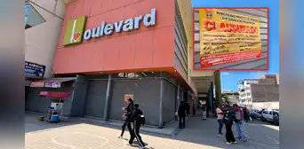 Chiclayo: clausuran centro comercial Boulevard tras detectar deficiencias en estructura del techo Chiclayo: clausuran centro comercial Boulevard tras detectar deficiencias en estructura del techo