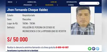 Incluyen a policía acusado de violación sexual en la lista de los más buscados Incluyen a policía acusado de violación sexual en la lista de los más buscados