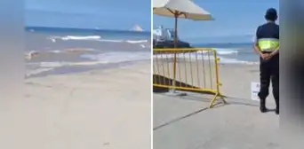 Cierran temporalmente playas La Isla y Norte tras caída de huaico en Punta Hermosa: "Dejó el mar de color marrón" Cierran temporalmente playas La Isla y Norte tras caída de huaico en Punta Hermosa: "Dejó el mar de color marrón"