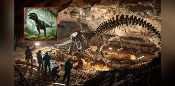 Arqueólogos encuentran en Australia un fósil de dinosaurio nunca antes visto: este hallazgo podría cambiar la evolución para siempre Arqueólogos encuentran en Australia un fósil de dinosaurio nunca antes visto: este hallazgo podría cambiar la evolución para siempre