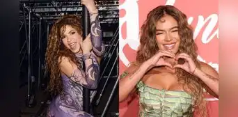 Karol G envía emotivo mensaje a Shakira tras concierto en Colombia y pone fin a rumores de rivalidad: "Brillando como siempre" Karol G envía emotivo mensaje a Shakira tras concierto en Colombia y pone fin a rumores de rivalidad: "Brillando como siempre"