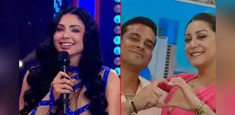 Pamela Franco le da su ‘bendición’ a Christian Domínguez y Karla Tarazona tras pedida de mano: “Que sean felices” Pamela Franco le da su ‘bendición’ a Christian Domínguez y Karla Tarazona tras pedida de mano: “Que sean felices”