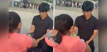 Postulante a la UNMSM deja su celular a una señora para rendir el examen y usuarios reaccionan: “No tenía otra opción” Postulante a la UNMSM deja su celular a una señora para rendir el examen y usuarios reaccionan: “No tenía otra opción”