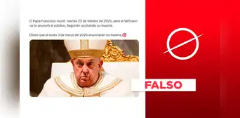 El papa Francisco no falleció el 25 de febrero de 2025 y el Vaticano no confirmará deceso el 3 de marzo El papa Francisco no falleció el 25 de febrero de 2025 y el Vaticano no confirmará deceso el 3 de marzo
