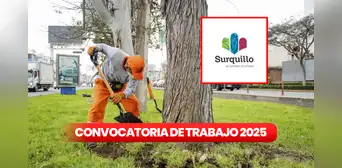 Trabajo en Surquillo con sueldos de hasta S/6.000: municipalidad abre convocatoria para personas con secundaria completa y bachilleres Trabajo en Surquillo con sueldos de hasta S/6.000: municipalidad abre convocatoria para personas con secundaria completa y bachilleres