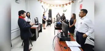 Presidente de la Corte de Sullana supervisa labores en unidades de flagrancia