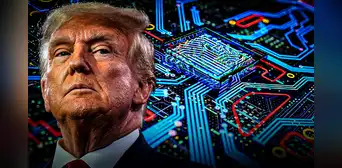 Trump firma acuerdo con rival de China y anuncia inversión de 165.000 millones de dólares en semiconductores en EE. UU. Trump firma acuerdo con rival de China y anuncia inversión de 165.000 millones de dólares en semiconductores en EE. UU.
