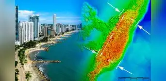 Científicos descubren en Sudamérica un castillo sumergido bajo el mar: protegía la ciudad en el siglo XVI Científicos descubren en Sudamérica un castillo sumergido bajo el mar: protegía la ciudad en el siglo XVI