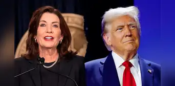 Kathy Hochul, gobernadora de Nueva York, se autoproclama como líder de la 'resistencia' contra Trump