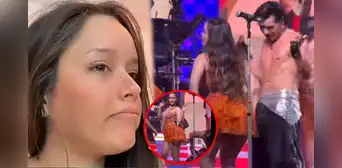 Kiara Lozano pasó incómodo momento con bailarín en concierto de Corazón Serrano en Ecuador y usuarios explotan: "Falta de respeto"