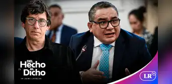 Jaime Chincha sobre viaje de Juan José Santiváñez tras allanamiento a su domicilio: "Va a volver, está protegidísimo" Jaime Chincha sobre viaje de Juan José Santiváñez tras allanamiento a su domicilio: "Va a volver, está protegidísimo"