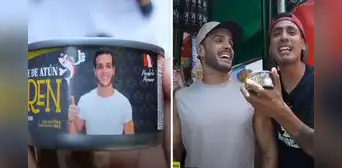 Mario Irivarren va al mercado y se queda impactado al ver que hay una marca de atún con su apellido y su foto: "Está en Indecopi"