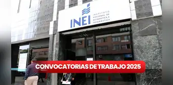 Convocatoria de trabajo en INEI para el Censo 2025: revisa el link oficial para postular a las vacantes con y sin experiencia en Perú