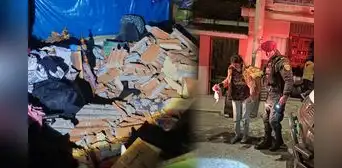 Familia sobrevive a colapso de techo por intensas lluvias en Arequipa Familia sobrevive a colapso de techo por intensas lluvias en Arequipa