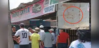 Atacan a balazos a empresa de transporte frente a pasajeros en Lambayeque Atacan a balazos a empresa de transporte frente a pasajeros en Lambayeque