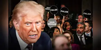 Donald Trump se reencuentra con el Congreso de Estados Unidos: demócratas protestaron contra el discurso