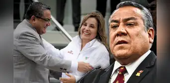Gustavo Adrianzén rechaza renuncia de Juan José Santiváñez: "No encuentro necesidad de que el ministro de un paso al costado" Gustavo Adrianzén rechaza renuncia de Juan José Santiváñez: "No encuentro necesidad de que el ministro de un paso al costado"
