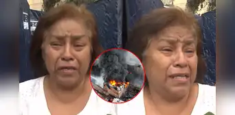 Madre de familia se entera en vivo de que perdió su casa en incendio en Barrios Altos: "Ya me quedé sin nada" Madre de familia se entera en vivo de que perdió su casa en incendio en Barrios Altos: "Ya me quedé sin nada"