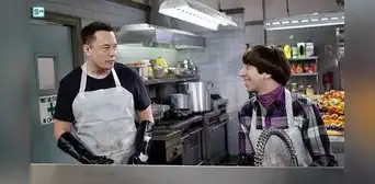 Elon Musk y el día que se puso a lavar platos en Estados Unidos en un capítulo de la serie The Big Bang Theory Elon Musk y el día que se puso a lavar platos en Estados Unidos en un capítulo de la serie The Big Bang Theory