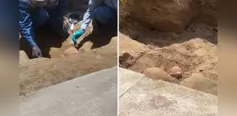 Milenario hallazgo bajo el Callao: encuentran huacos durante las excavaciones de la Vía Expresa Santa Rosa Milenario hallazgo bajo el Callao: encuentran huacos durante las excavaciones de la Vía Expresa Santa Rosa