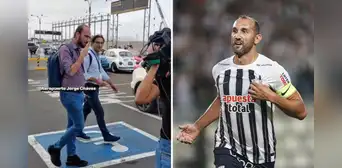 Hinchas de Alianza Lima confunden a un señor con Hernán Barcos en el Aeropuerto Jorge Chávez: "Encima saluda" Hinchas de Alianza Lima confunden a un señor con Hernán Barcos en el Aeropuerto Jorge Chávez: "Encima saluda"